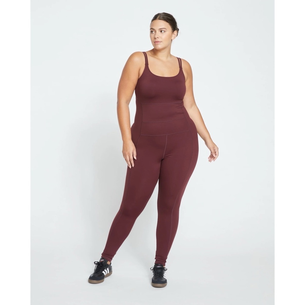 Universal Standard GAME Next-to-Naked Bodysuit in Black Cherry Size 4XL, 38-40 - Picture 2 of 13